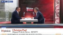 Christian Paul : «Je ne voterai pas la motion de censure de la droite»