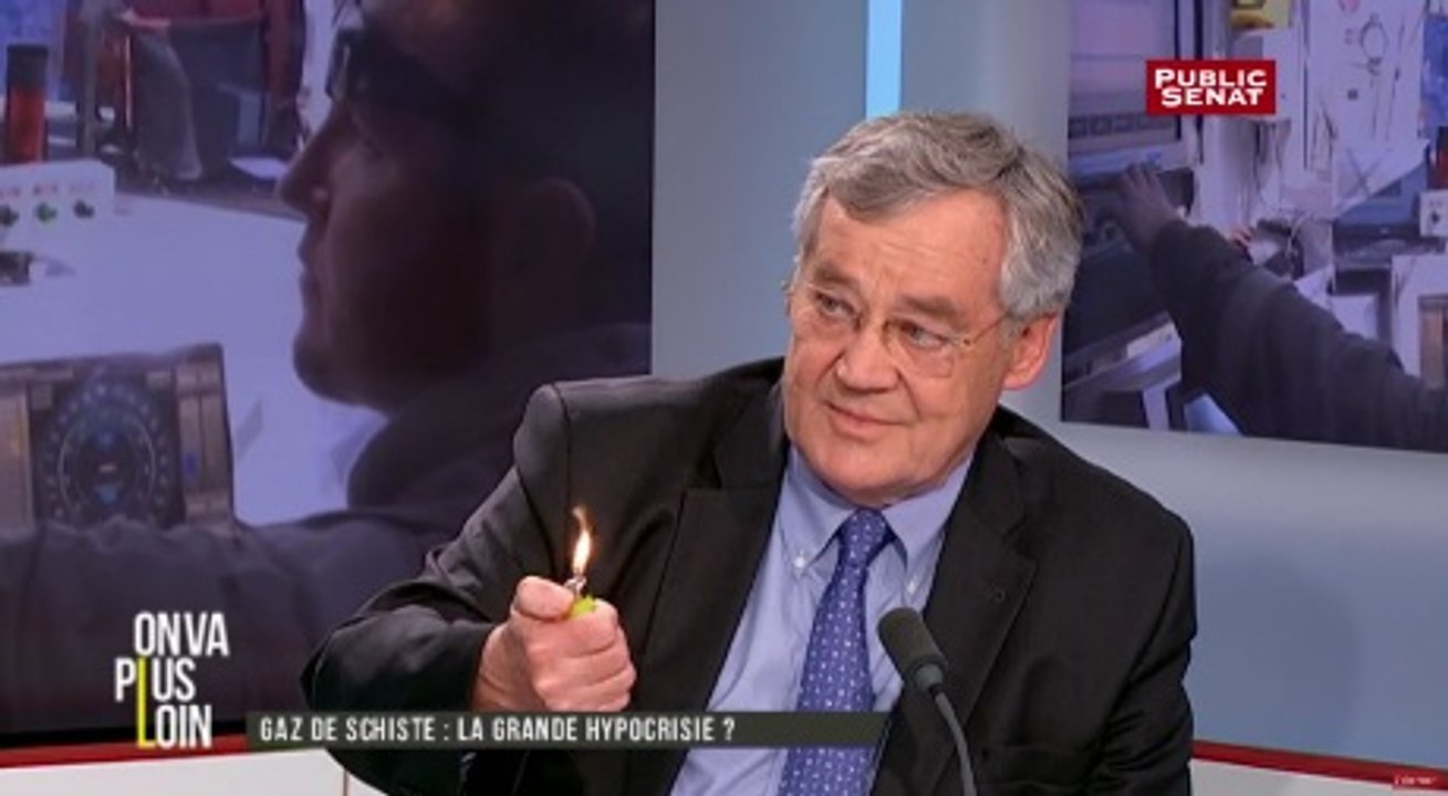Gaz de schiste : Le sénateur Lenoir sort ses briquets pour illustrer l’importation américaine