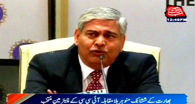 Shashank Manohar elected unopposed ICC chairman