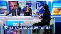 Recours au 49.3: Manuel Valls moqué par Frank Underwood sur Twitter