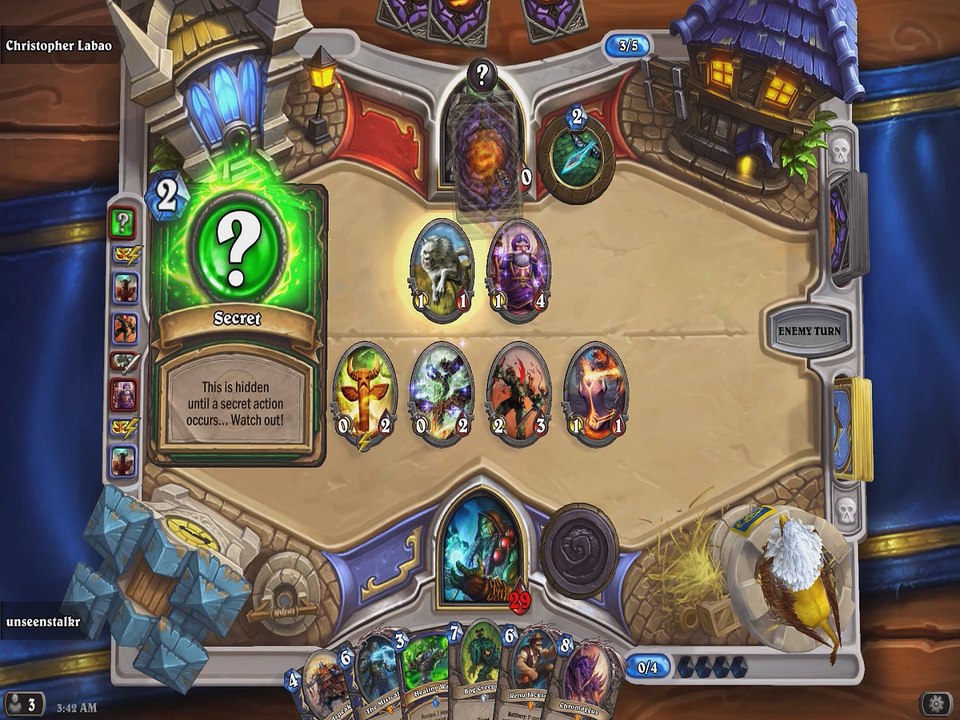 {Hearthstone} 1 Hp and a Misty Dream - Comeback vs Carmen's Malygos Hunter (DocuTäge)