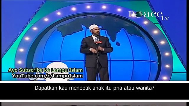 Jawaban Lucu Dr. Zakir Naik Untuk Para Ateis