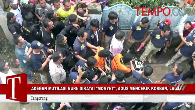Adegan Mutilasi Nuri: Dikatai Monyet, Agus Mencekik Korban