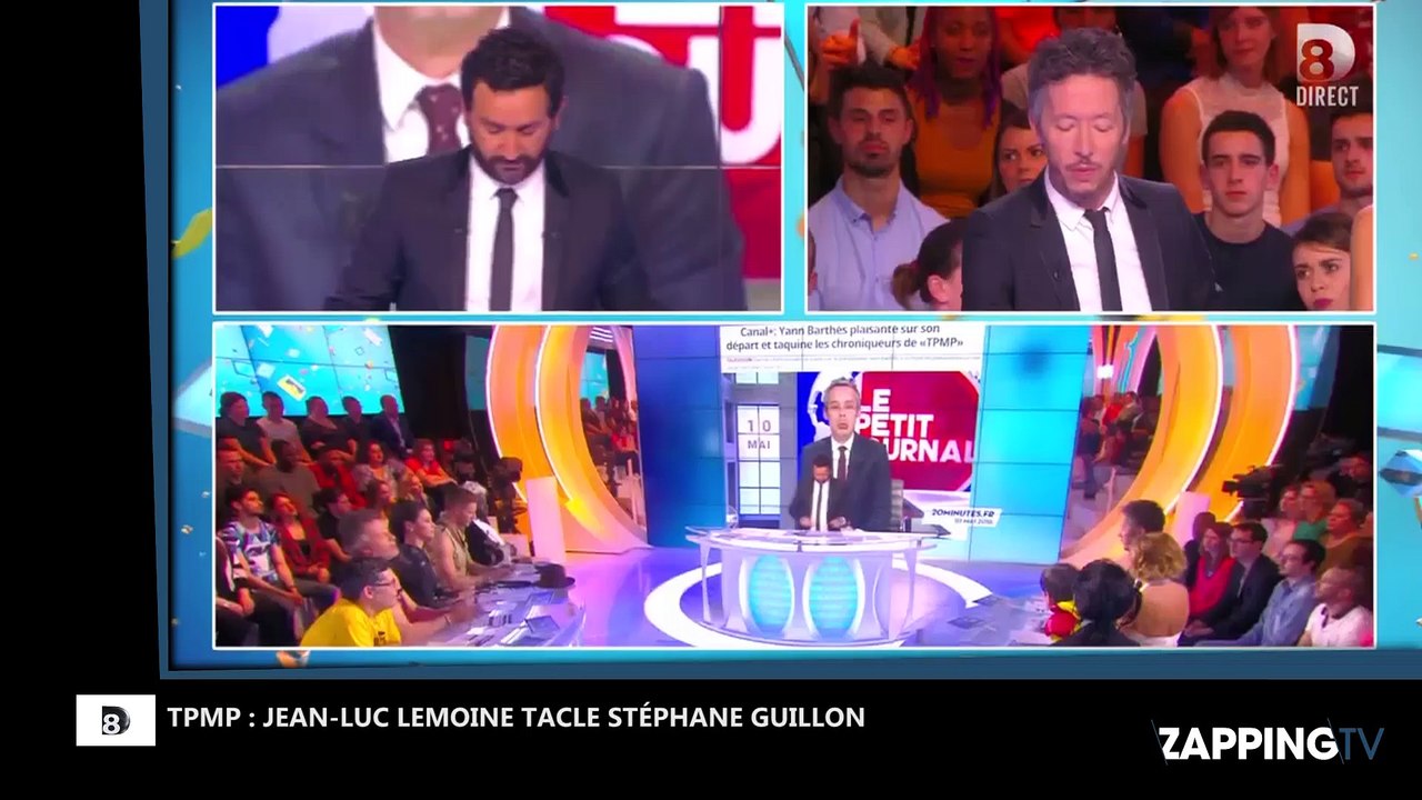 TPMP : Jean-Luc Lemoine clashe Stéphane Guillon...