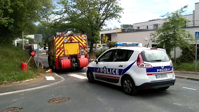 Explosions au nord de Bayonne : les premières images