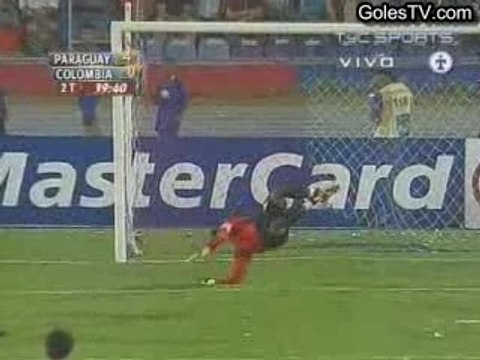 Paraguay 5-0 Colombia (4-0 Cabañas)