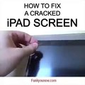 How to fix cracked screen