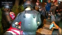 Des violences policières ont émaillé une manifestation à Sao Paulo