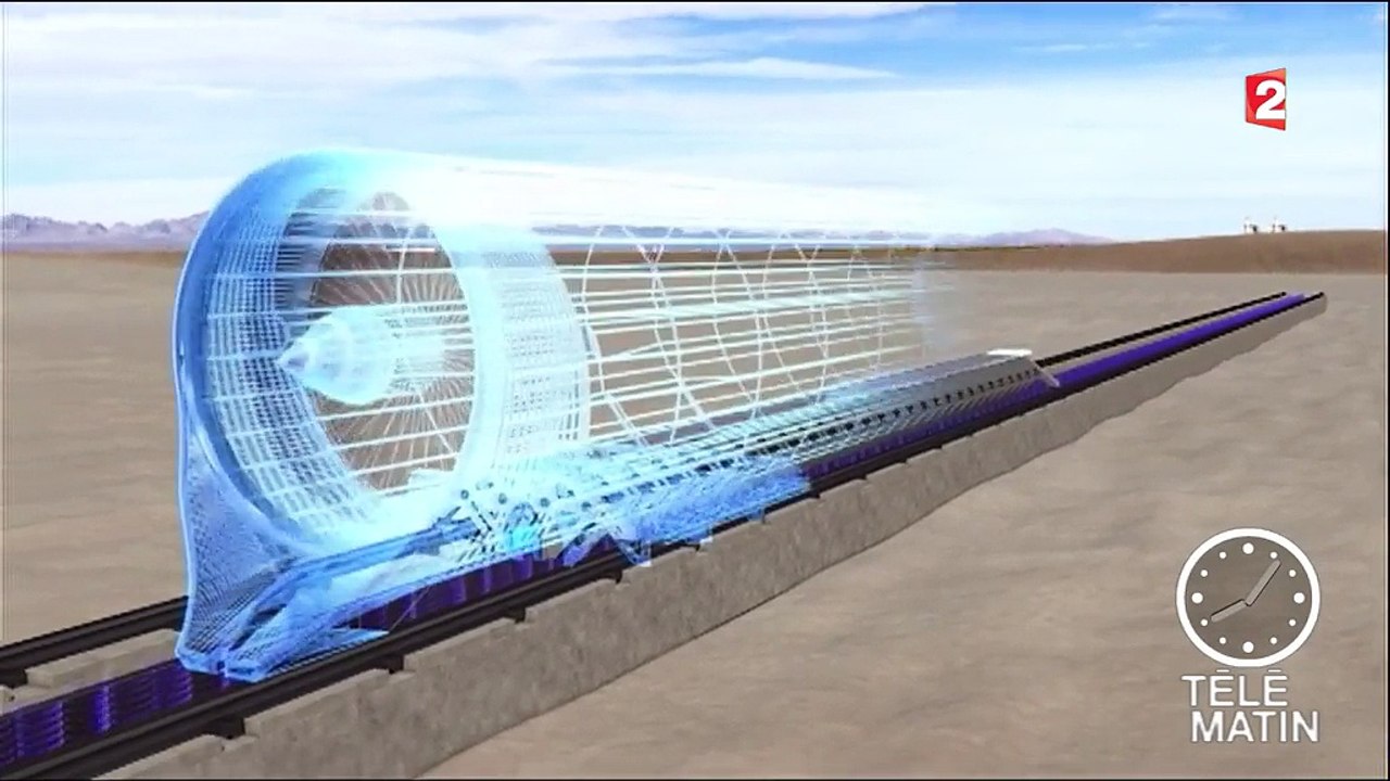 Hyperloop: premier test pour le train supersonique