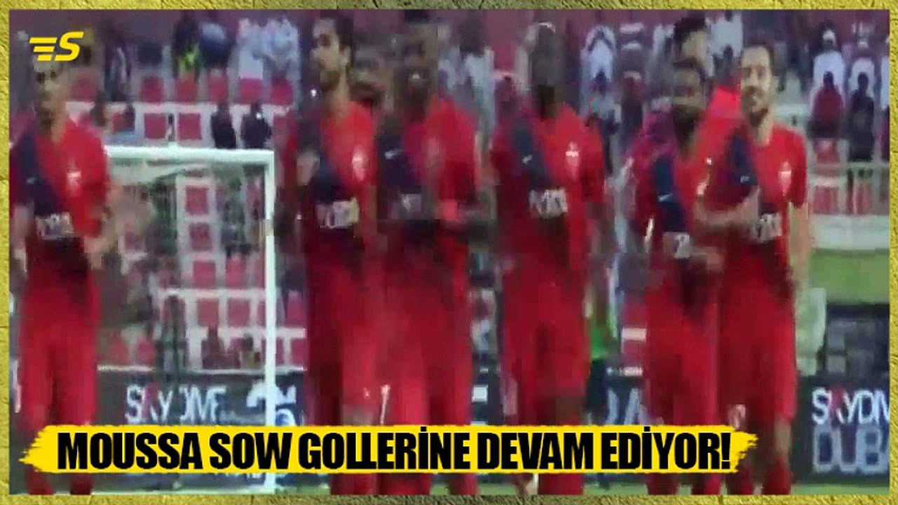 Moussa Sow gollerine devam ediyor!