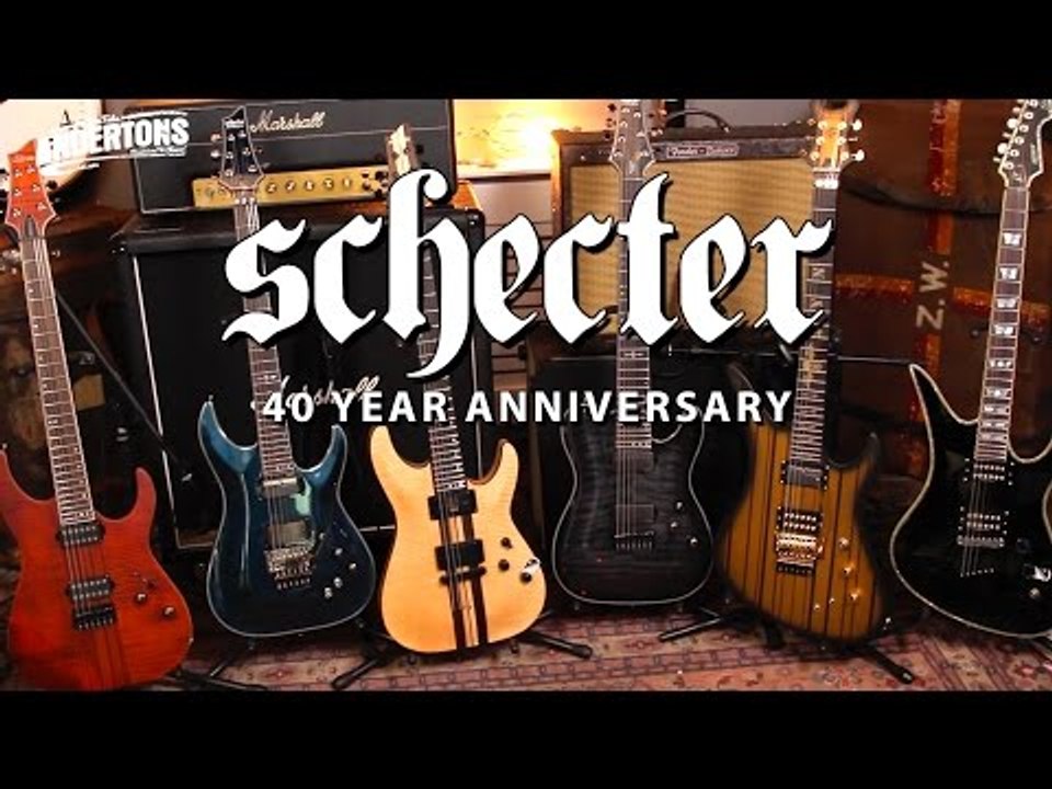Schecter Guitars 40th Anniversary Competition - Mega Prize!!