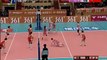 Un échange en Volley féminin interminable... Elles jouent leur vie