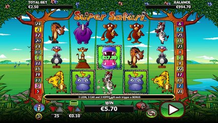 Super Safari ilmainen kasino kolikkopeli NextGen Gaming Video Esikatselu