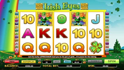 Irish Eyes ilmainen kasino kolikkopeli NextGen Gaming Video Esikatselu
