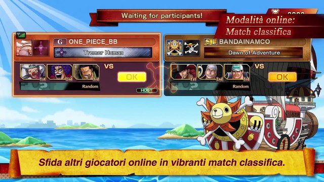 One Piece: Burning Blood - Trailer - Modalità Bandiera Pirata [SUB ITA]