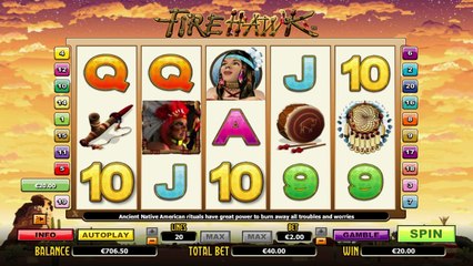 Fire Hawk ilmainen kasino kolikkopeli NextGen Gaming Video Esikatselu