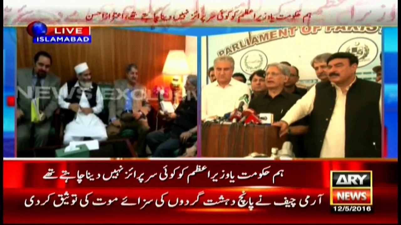 Opposition parties decide not to allow PM to address parliament sans answers to allegations