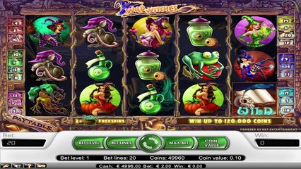 Wild Witches ilmainen kasino kolikkopeli NetEnt Video Esikatselu