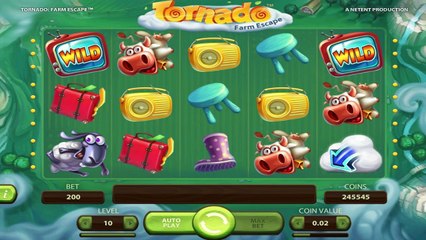 Tornado ilmainen kasino kolikkopeli NetEnt Video Esikatselu