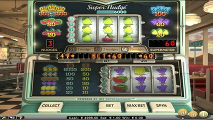 Super Nudge 6000 ilmainen kasino kolikkopeli NetEnt Video Esikatselu
