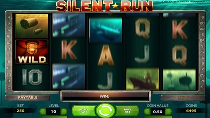 Silent Run ilmainen kasino kolikkopeli NetEnt Video Esikatselu