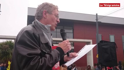 Lannion. Loi Travail : près de 300 opposants réunis