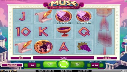 Muse ilmainen kasino kolikkopeli NetEnt Video Esikatselu