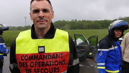 CHARIEZ : COLLISION ENTRE DEUX VOITURES