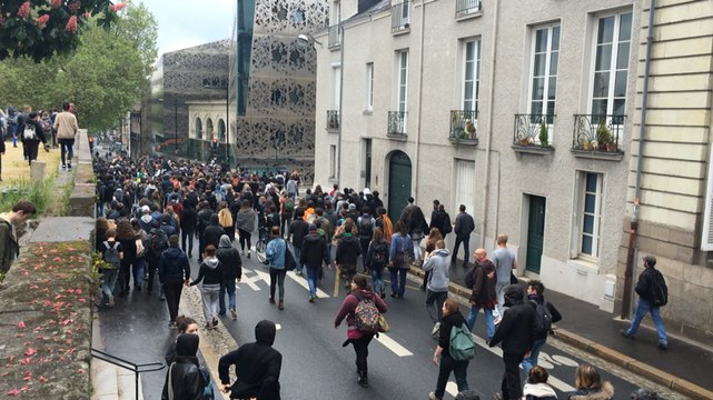 Manifestation contre la loi travail à Nantes