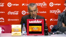 Rueda de prensa de Carlos Terrazas tras el CD Mirandés (1-0) SD Huesca