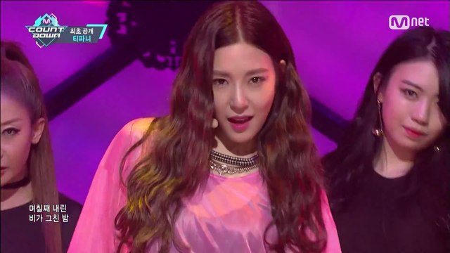 Tiffany - I Just Wanna Dance Comeback Stage M COUNTDOWN 160512