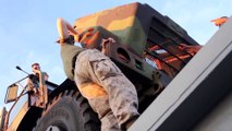 US Marines High Pressure Wash -  Truck  Humvee & the Giant CH-53E Helicopter