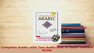 Read  Complete Arabic with Two Audio CDs A Teach Yourself Guide Ebook Free