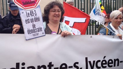 Manifestation contre la loi Travail et le 49.3