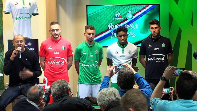 Le nouveau maillot des Verts !