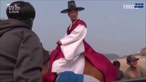 [BPB SUBS/MAKING] Yoon Dujun, Let's ride a horse the Joseon style!