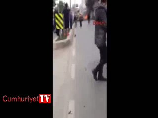 Sancaktepe'deki patlamadan saniyeler sonrası: Çekilin oradan o araba da patlatyacak