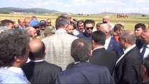 Kahramanmaraş - CHP Heyeti Konteyner Kent Yapılan Sivricehöyük'te