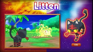 Starter Pokémon for Pokémon Sun and Pokémon Moon Revealed!