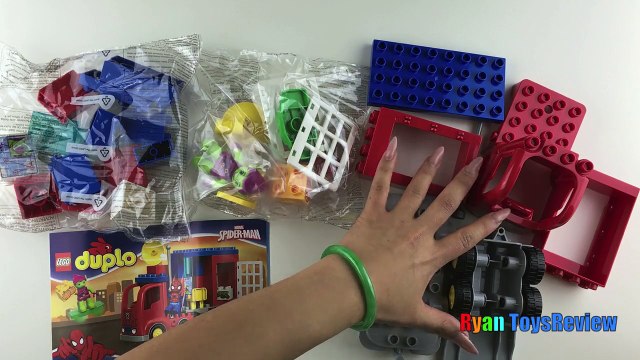 Lego Duplo Marvel Spiderman Super Heroes Spider Truck Adventure Disney Cars Toys Egg Surprise