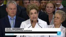 BRÉSIL - Destitution de Dilma Rousseff - La présidente appelle à se mobiliser contre 