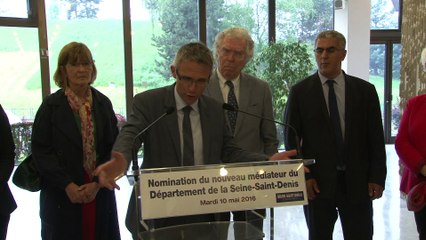 Pierre Joxe, nouveau Médiateur du Département