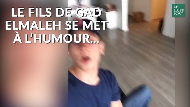 Le fils de Gad Elmaleh s'essaye à l'humour sur Instagram