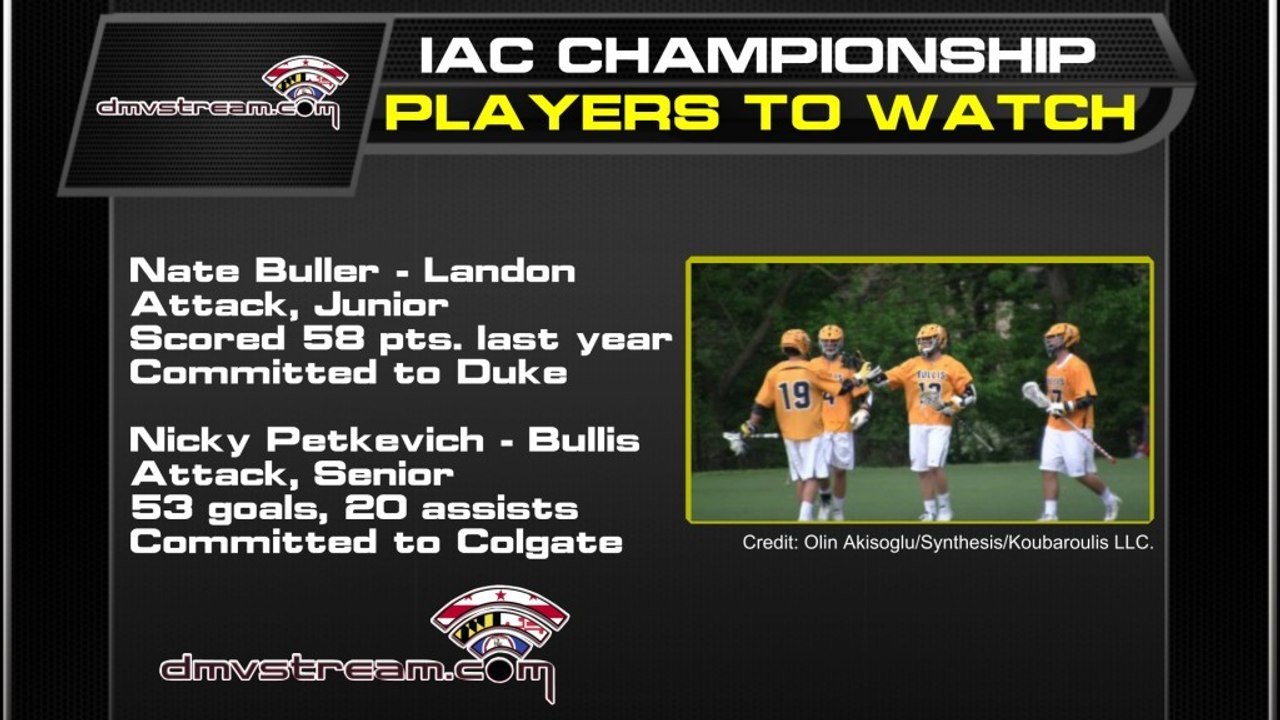 Previewing the IAC lacrosse championship