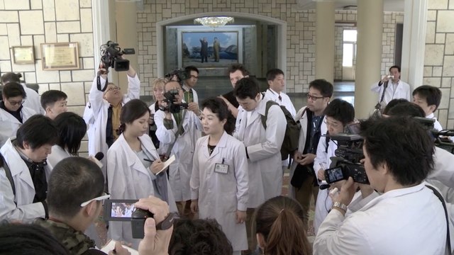 We visited a hospital in North Korea provided by the 'Great Leader'