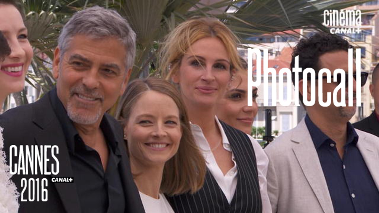 Julia Roberts, George Clooney (Money Monster) - Photocall Officiel - Cannes 2016 CANAL+