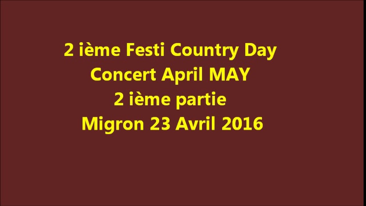 April may concert partie 2