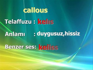 İngilizce kelime öğretimi