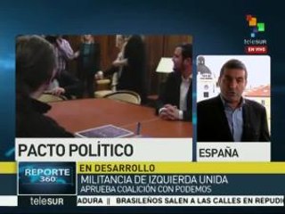 Sigue elección interna de Izquierda Unida para aliarse a Podemos