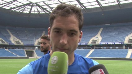 Avant HAC - Bourg en Bresse, ITV de Thomas Ayasse